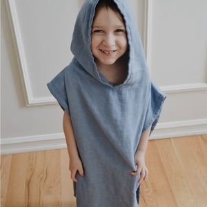Child Poncho Turkish Towel